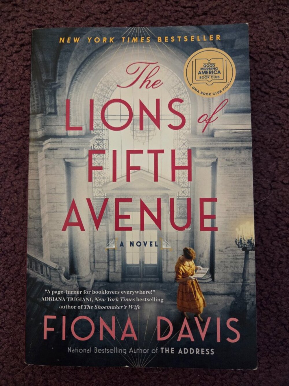 Book- The Lions of Fifth Avenue